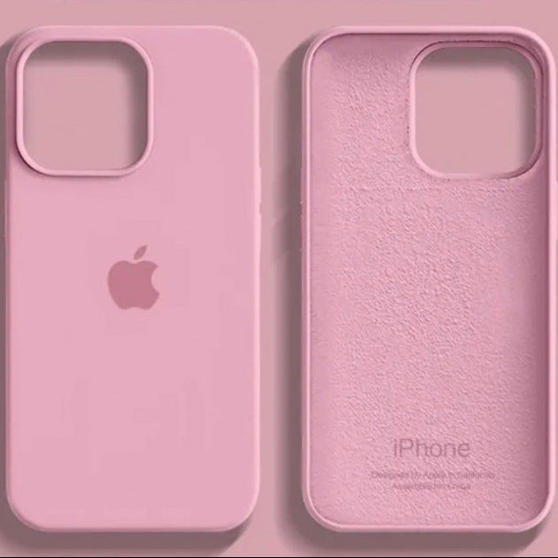 Luxuriöse Silikonhülle für iPhone mit MagSafe-Kompatibilität