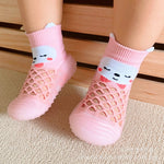 Babysocken im Tiermotiv für barfuß Schuhe