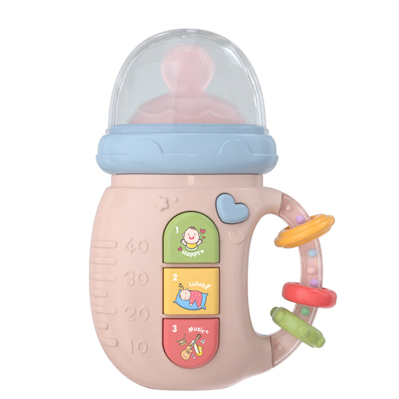 Baby Schnuller mit Rasseln und Beißring – Musikalisches Spielzeug
