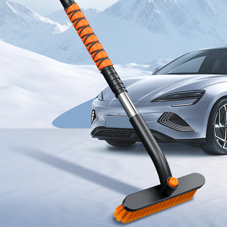 FlexiSnow – Praktische 2-in-1 Schneeschaufel für Ihr Auto