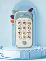 Kinder Telefon mit sensorischem Klang im verspielten Design
