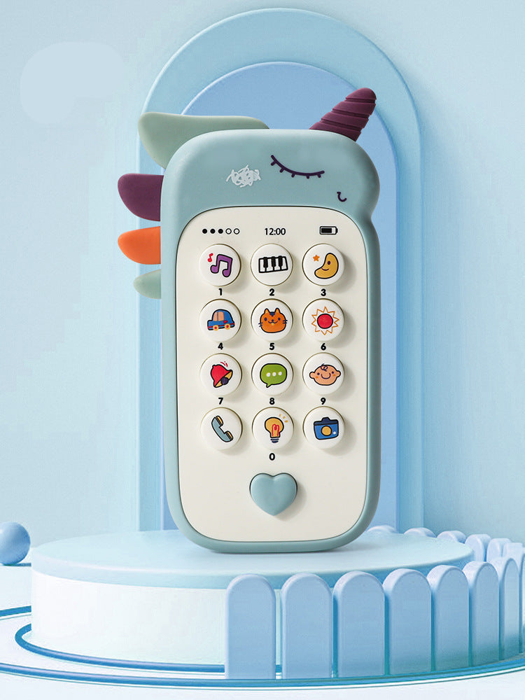 Kinder Telefon mit sensorischem Klang im verspielten Design