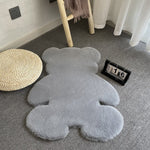 Cute Bear Rug - Soft Decorative Carpet for Kids' Room and Living Room