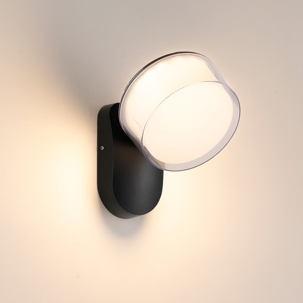 Moderne LED-Wandleuchte für Außenbereiche