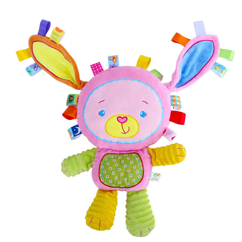 Babysensorisches Kuscheltier aus Plüsch