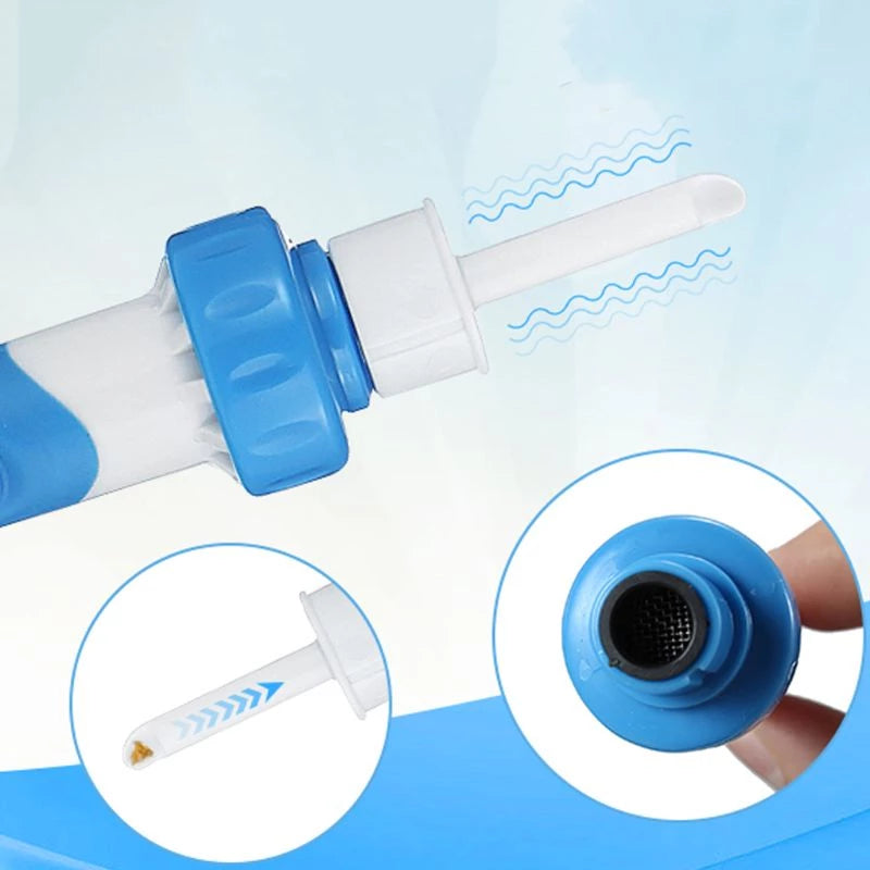 Sanfte Ohrenreinigung | Hygienisches Vakuumsystem mit Silikonaufsatz