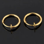 Ohrringe ohne Piercing | Herausziehbarer Verschluss | Bequem und Sicher