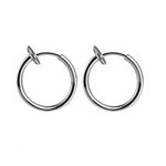 Ohrringe ohne Piercing | Herausziehbarer Verschluss | Bequem und Sicher