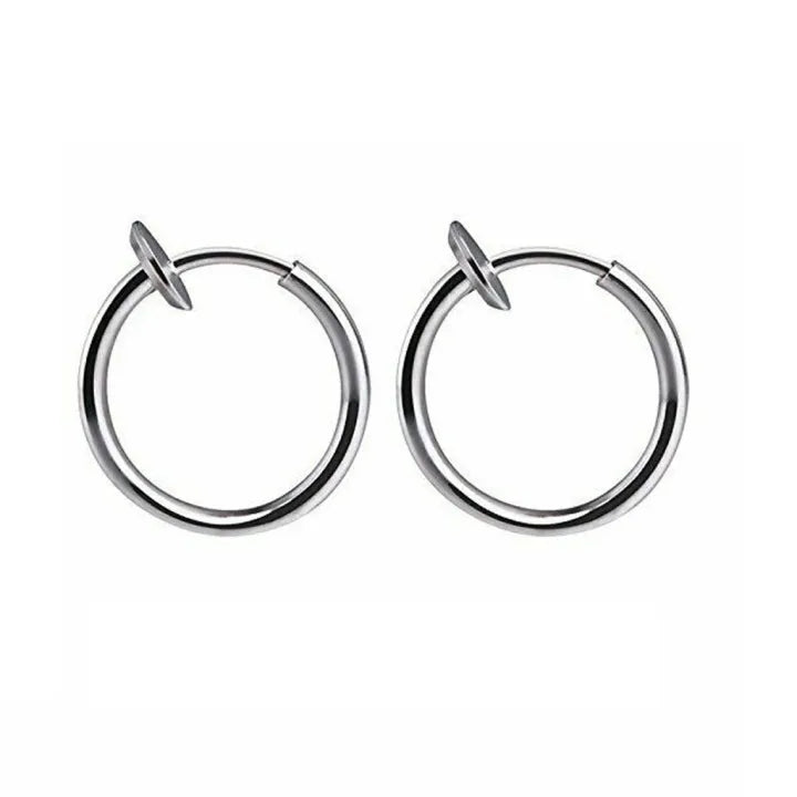 Ohrringe ohne Piercing | Herausziehbarer Verschluss | Bequem und Sicher