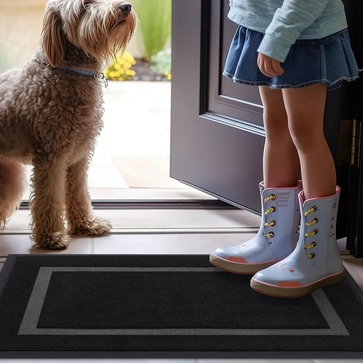 Dirt-resistant and safe entrance mat for your home