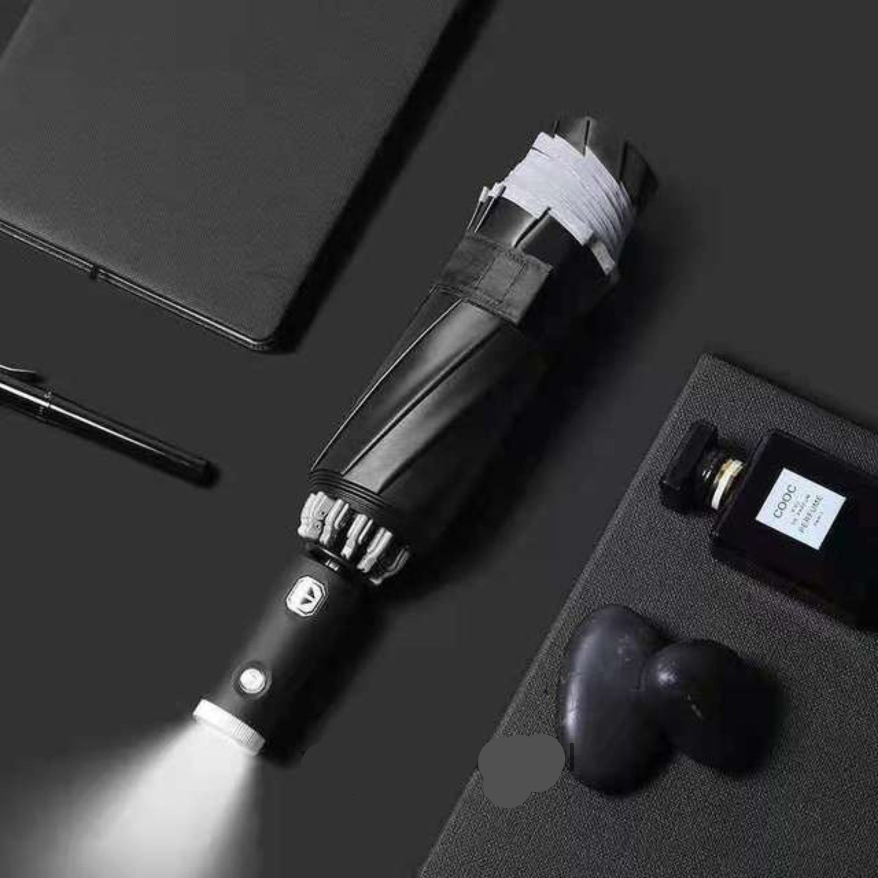 Stylish Automatic Umbrella with Visibility Protection