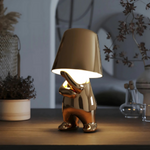 Creative Table Lamp - Cordless Sculpture Light with Dimmer
