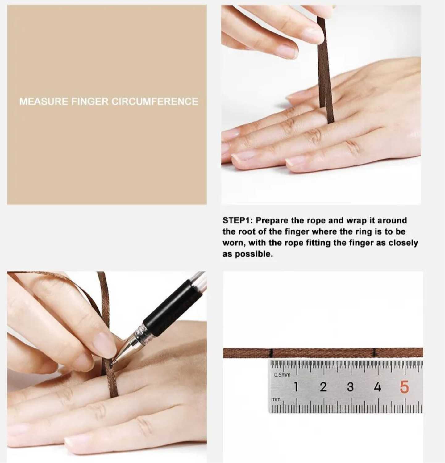 Eleganter Wellness-Ring mit Magnetwirkung
