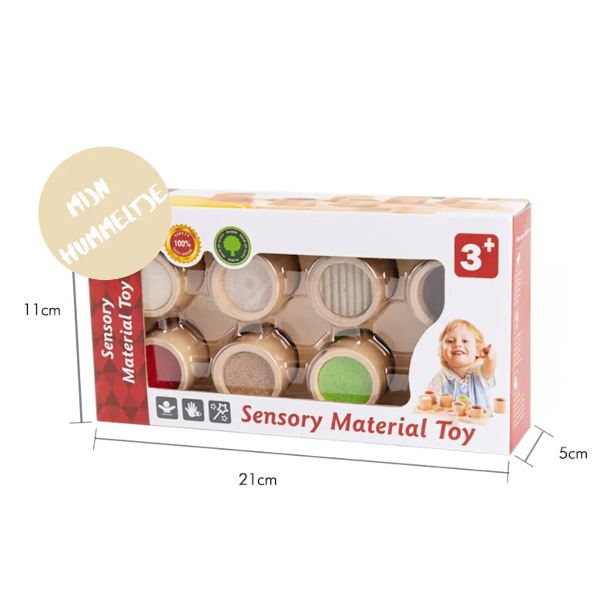 Sensorisches Spielzeug zum Fühlen – Montessori Lernspiel