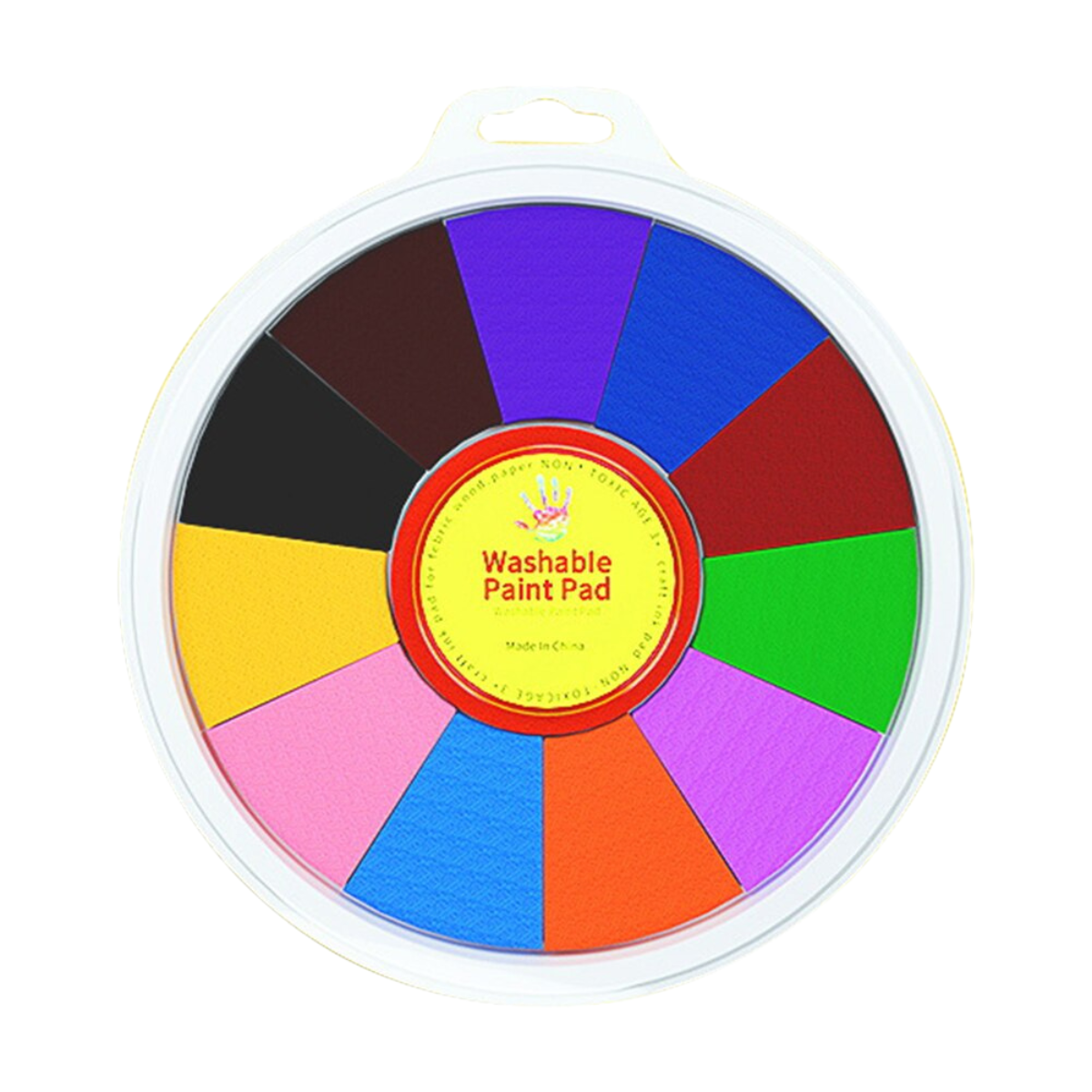 Set mit Fingerfarben für Kinder