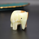 Elegant elephant-shaped tealight holder – Stylish home accessory