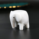 Elegant elephant-shaped tealight holder – Stylish home accessory