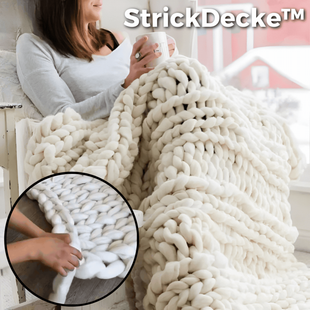 Creative Knitting Kit for Your Personalized Blanket – 50% OFF