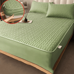 FlexiBed Matratzenauflage – Wasserdicht, Atmungsaktiv & Waschbar mit Elastischem Sitz