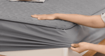 FlexiBed Matratzenauflage – Wasserdicht, Atmungsaktiv & Waschbar mit Elastischem Sitz