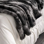 Weiches Velour-Winterdecke – Warme Korall-Fleece-Decke im Batikdesign