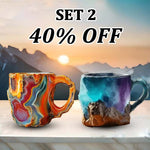 Elegant crystal cups for an unforgettable coffee experience