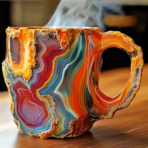 Elegant crystal cups for an unforgettable coffee experience