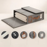 Practical Bedding Organizer with Viewing Window