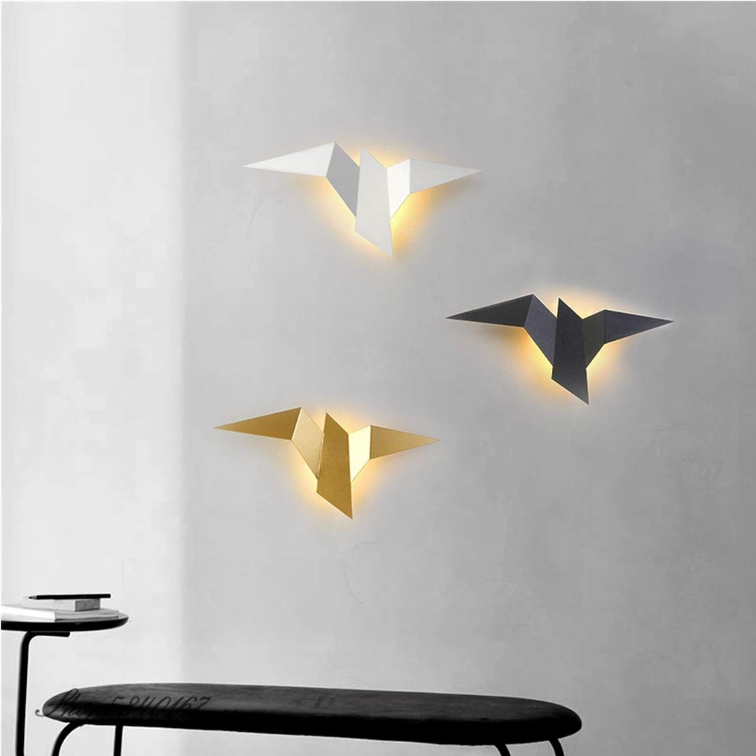 Origami Wandleuchte – Einzigartige Beleuchtung im japanischen Stil für Wohn- und Schlafzimmer