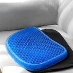 Ergonomisches Gel-Sitzkissen | Atmungsaktive Wabenstruktur | Komfortable Druckentlastung