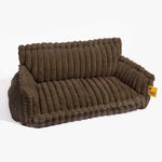CuddleNest Orthopedic Dog Bed – Robust Support with Neck Bolster