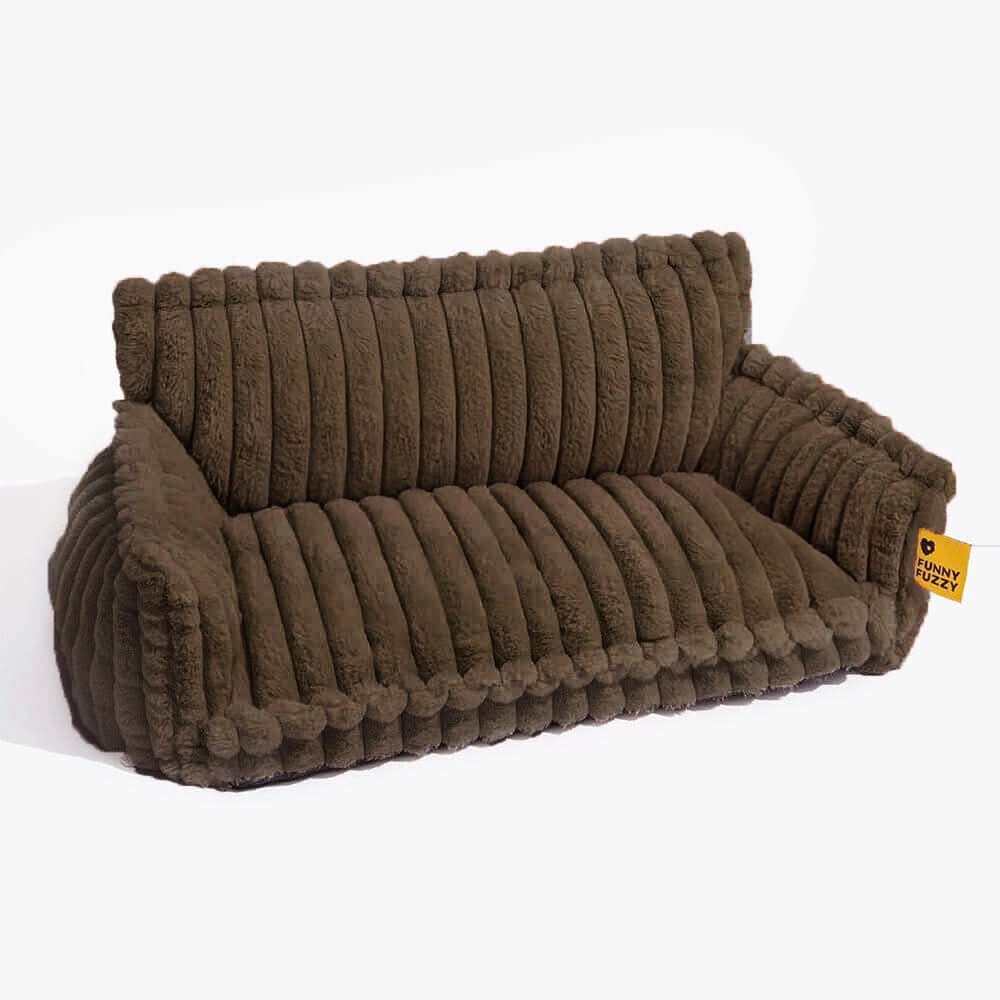 CuddleNest Orthopedic Dog Bed – Robust Support with Neck Bolster