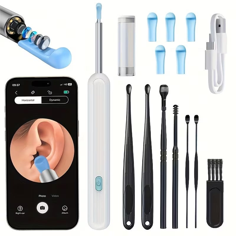 Intelligentes Ohrenscope | Ohrreiniger mit Kamera | Echtzeitansicht auf Smartphone