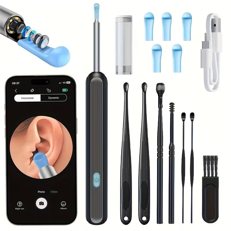 Intelligentes Ohrenscope | Ohrreiniger mit Kamera | Echtzeitansicht auf Smartphone