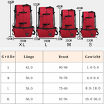 Hunderrucksack für Reisen und Outdoor, atmungsaktiv