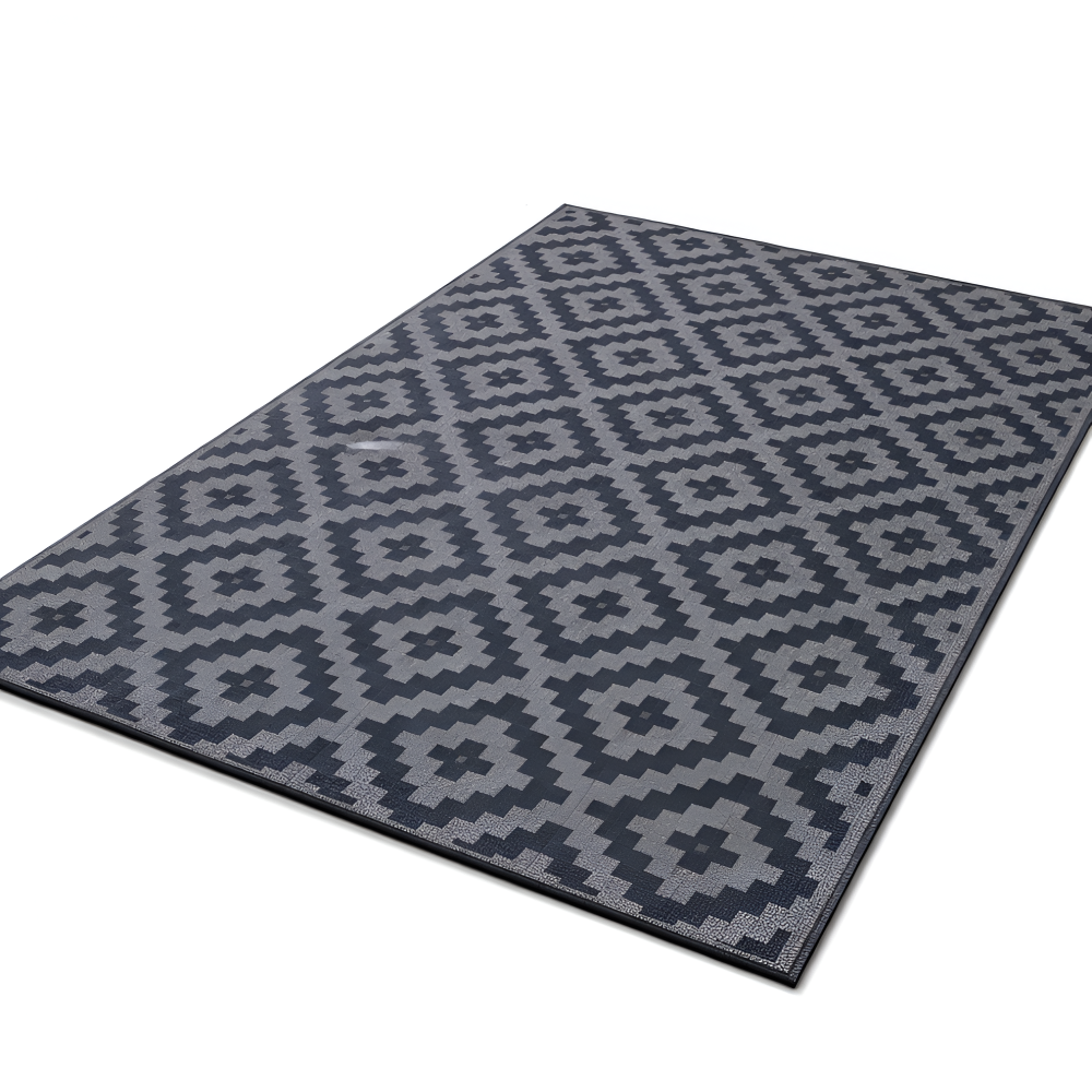 Wendete Rutschfeste Outdoor-Teppich – UV-beständig für Terrasse