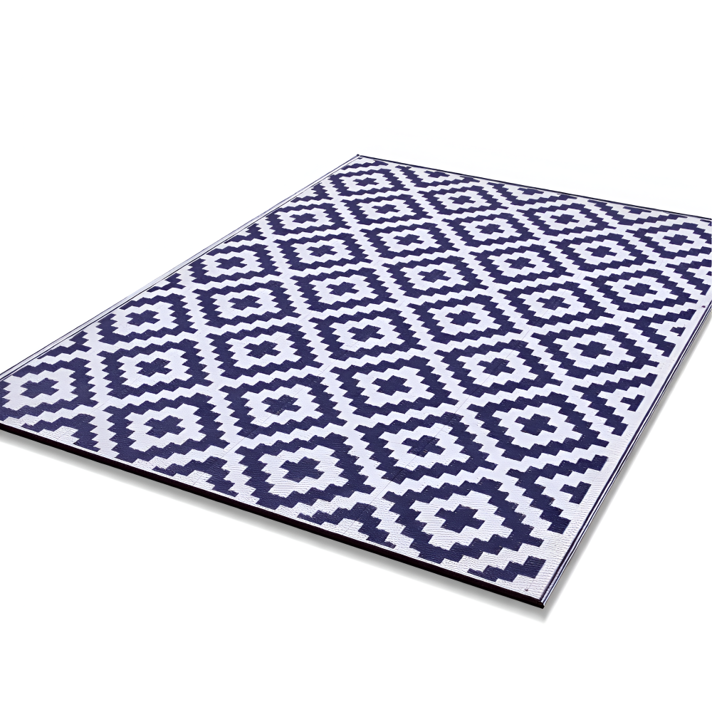Wendete Rutschfeste Outdoor-Teppich – UV-beständig für Terrasse