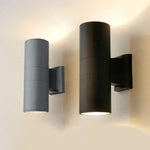 Moderne LED-Außenwandleuchte aus langlebigem Aluminium