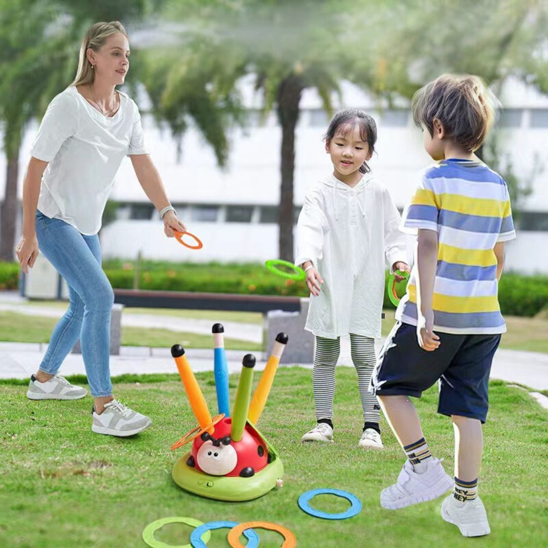 Bewegungs- und Spielzeug für dreifachen Spaß