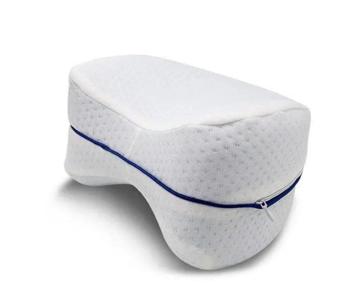 Ergonomic sleeping pillow for optimal back comfort