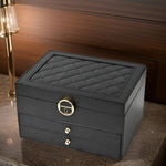 Elegante Schmuckaufbewahrung – Luxuriöse Schmuckbox mit mehreren Fächern