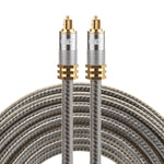 KlarSound | Digitaler Toslink-Audiokabel 5m mit vergoldeten Anschlüssen