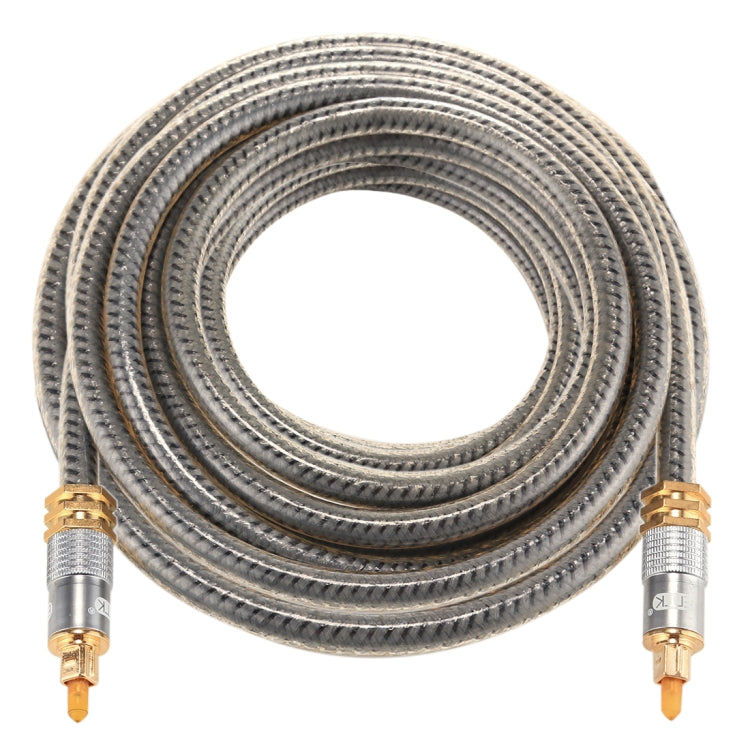 KlarSound | Digitaler Toslink-Audiokabel 5m mit vergoldeten Anschlüssen