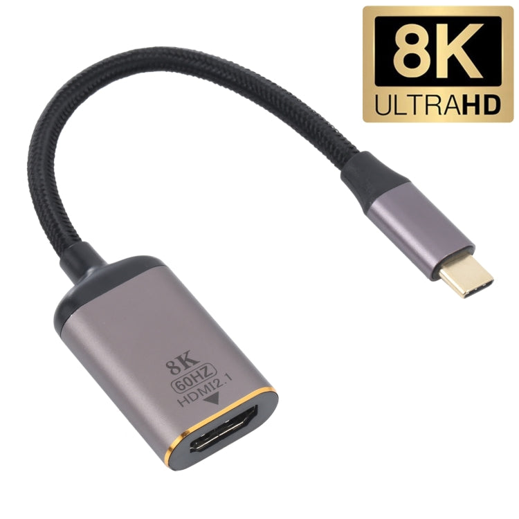 UltraHD 8K HDMI zu USB-C Adapterkabel für brillante Bildqualität