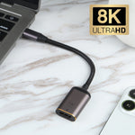 UltraHD 8K HDMI zu USB-C Adapterkabel für brillante Bildqualität