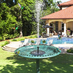 Beruhigender Solarbrunnen für Ihren Garten