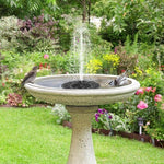 Beruhigender Solarbrunnen für Ihren Garten