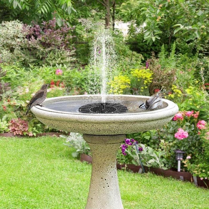 Beruhigender Solarbrunnen für Ihren Garten