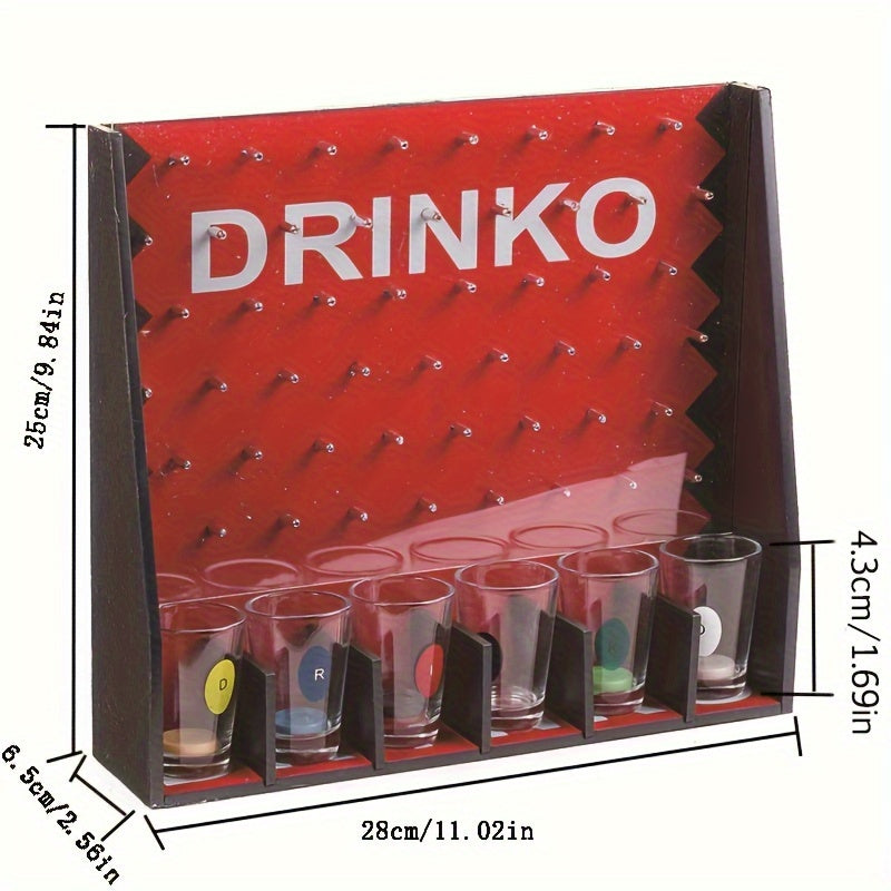 PartyBrew - Drinking Game with Drinko Balls and Shot Glasses