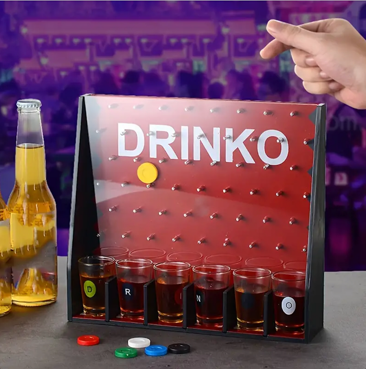 PartyBrew - Drinking Game with Drinko Balls and Shot Glasses
